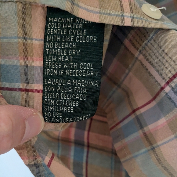 Ralph Lauren Button Down Men's medium 100% cotton - Picture 4 of 5